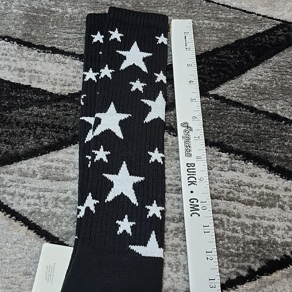 RED LION KNEE-HIGH BLACK & WHITE 